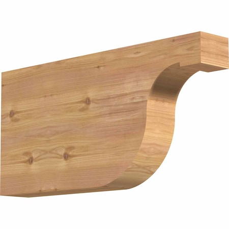 Del Monte Smooth Rafter Tail, Western Red Cedar, 3 1/2W X 12H X 24L